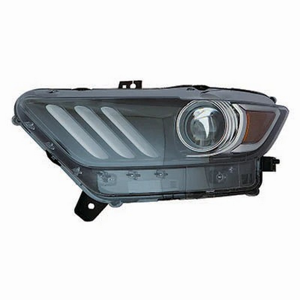 Headlight Lens Housing Left HID w/LED for Ford Mustang 2015–2020