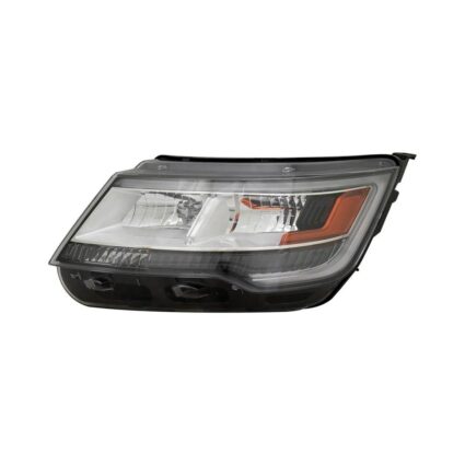 Headlight Lens Housing Left HID for Ford Explorer Base 2016–2018