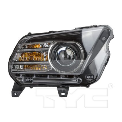 Headlight Lens Housing Right Xenon for Ford Mustang 2013–2014