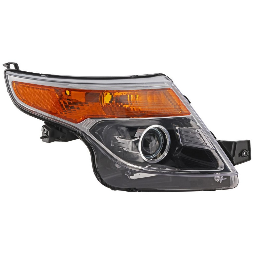 Headlight Lens Housing Right HID From 1-14-11 for Ford Explorer 2011–2015