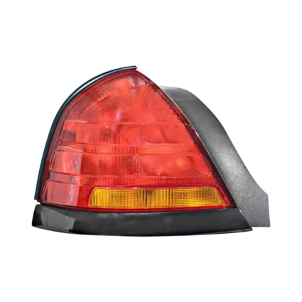 Tail Light Assembly Left w/Sport Package Black for Ford Crown Victoria 2001–2005