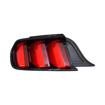 Tail Light Assembly Left w/o Black Accent Pkg w/o Chrome Stripe for Ford Mustang 2015–2018