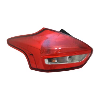 Tail Light Assembly Left w/o LED Lamp for Ford Focus Hatchback ST 2015–2018