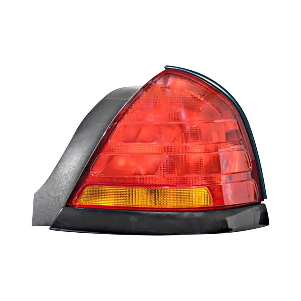 Tail Light Assembly Right w/Sport Package Black for Ford Crown Victoria 2001–2005