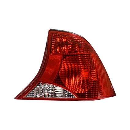 Tail Light Assembly Right w/o Bulb or Socket From 1/23/01 2-Bulb Lamp for Ford Focus Sedan 2001–2002