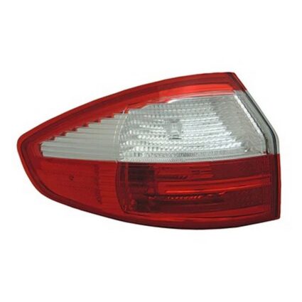 Tail Light Assembly Left Outer Lens/Housing for Ford Fiesta Sedan 2014–2019