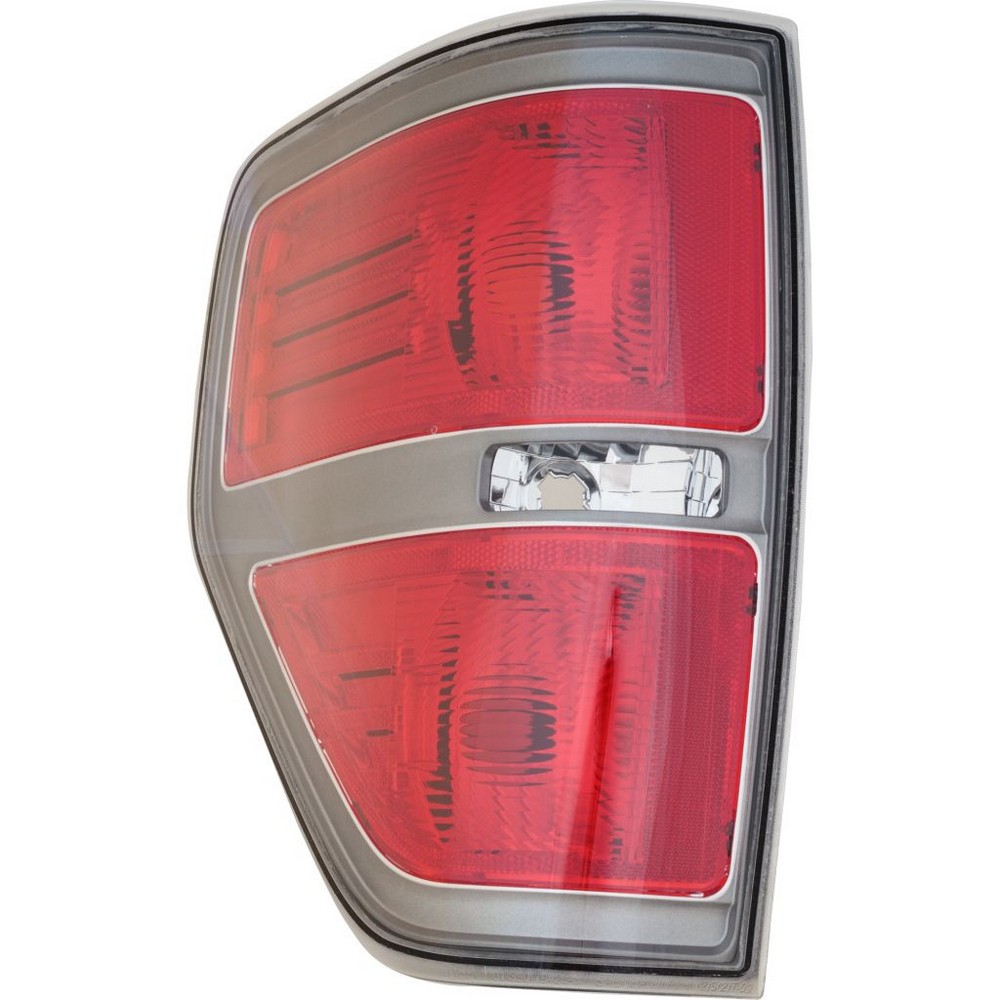 Tail Light Housing Left Gray Accent Includes Lens for Ford F-150 FX2 2010–2014