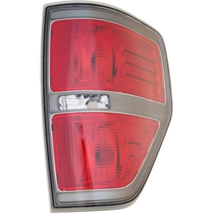 Tail Light Housing Right Gray Accent Includes Lens for Ford F-150 FX2 2010–2014