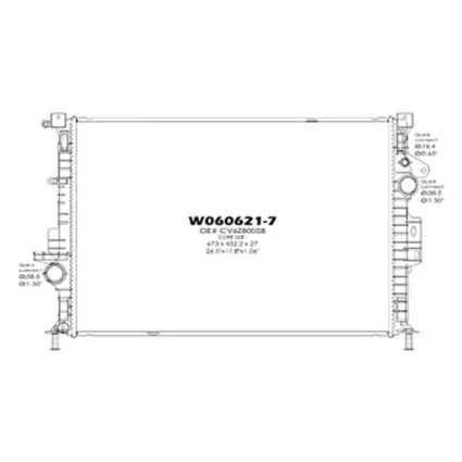 Radiator for Ford Escape 2013–2019