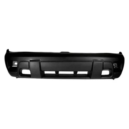 Bumper Cover Front Lower Center w/Fog Lamps w/Textured Gray w/o Two-Tone Primed for Chevrolet Trailblazer LS 2002–2007