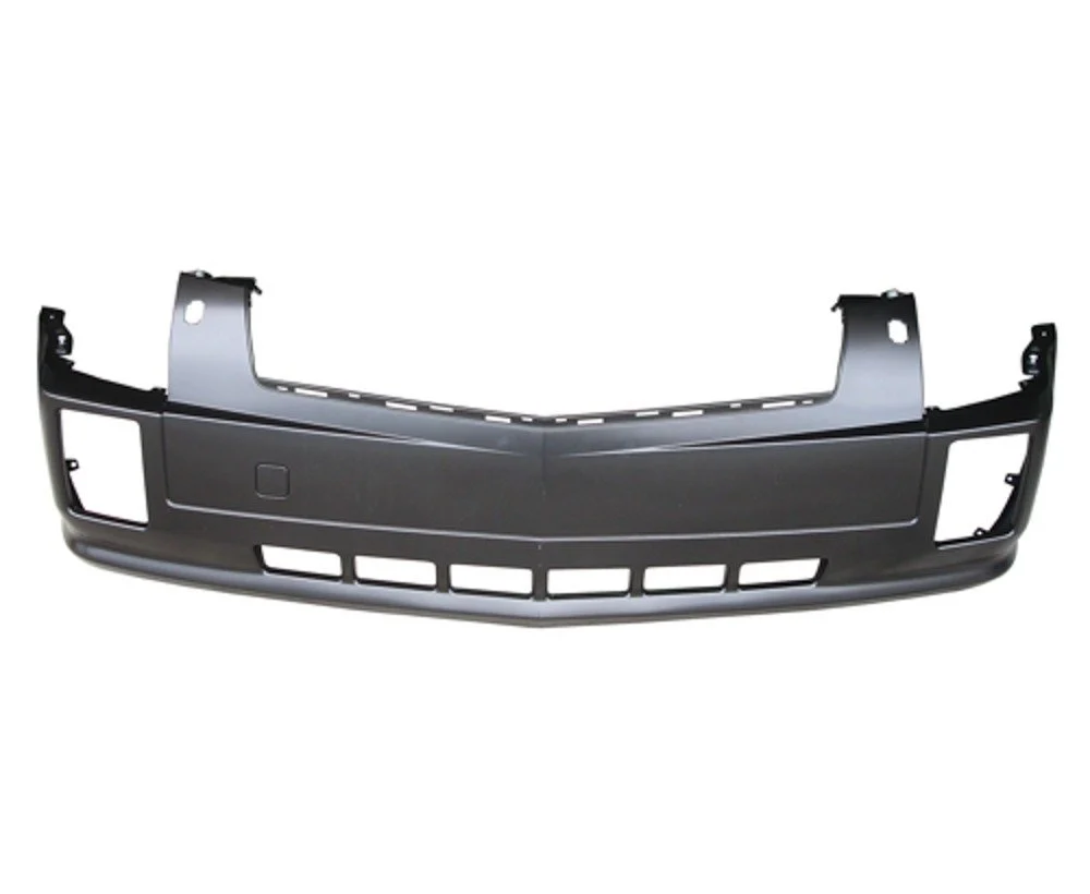 Bumper Cover Front Upper 1 Piece Bumper w/Headlamp Washer Primed CAPA for Cadillac SRX 2004–2009