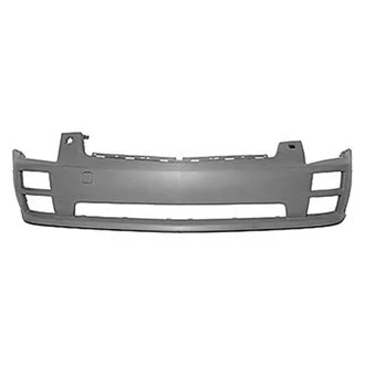 Bumper Cover Front w/Headlamp Washer Primed for Cadillac STS Base Elegance 2005–2007