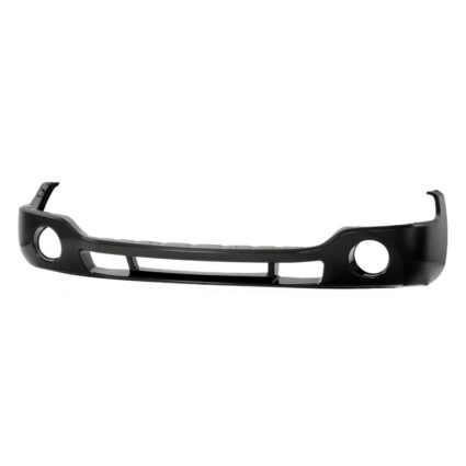 Bumper Cover Front w/Fog Lamps Matte-Black for GMC Sierra 1500 SLE 2003–2006