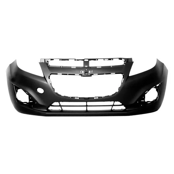 Bumper Cover Front w/o Sport Pkg w/o Fog Lamps w/Integral Lower Grille Primed for Chevrolet Spark 2013–2015