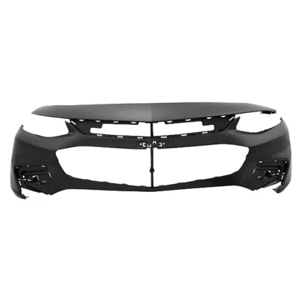 Bumper Cover Front w/o LED DRL w/o Park Assist w/o Parallel Park Assist Primed for Chevrolet Malibu L LS 2016–2018