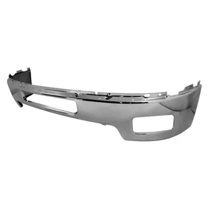 Bumper Face Bar Front w/Fog Lamps Chrome for Chevrolet Silverado 2500 HD Silverado 3500 HD