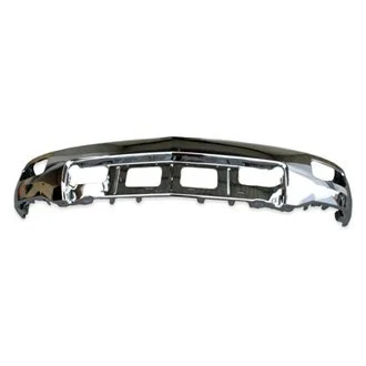 Bumper Face Bar Front w/Fog Lamps w/o Parking Aid Sensors Chrome for Chevrolet Silverado 1500 2014–2015