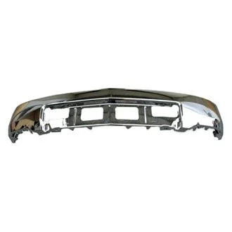 Bumper Face Bar Front w/o Fog Lamps w/o Parking Aid Sensors Chrome for Chevrolet Silverado 1500 2014–2015