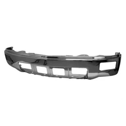 Bumper Face Bar Front w/Fog Lamps w/Parking Aid Sensors Chrome for Chevrolet Silverado 1500 2014–2015