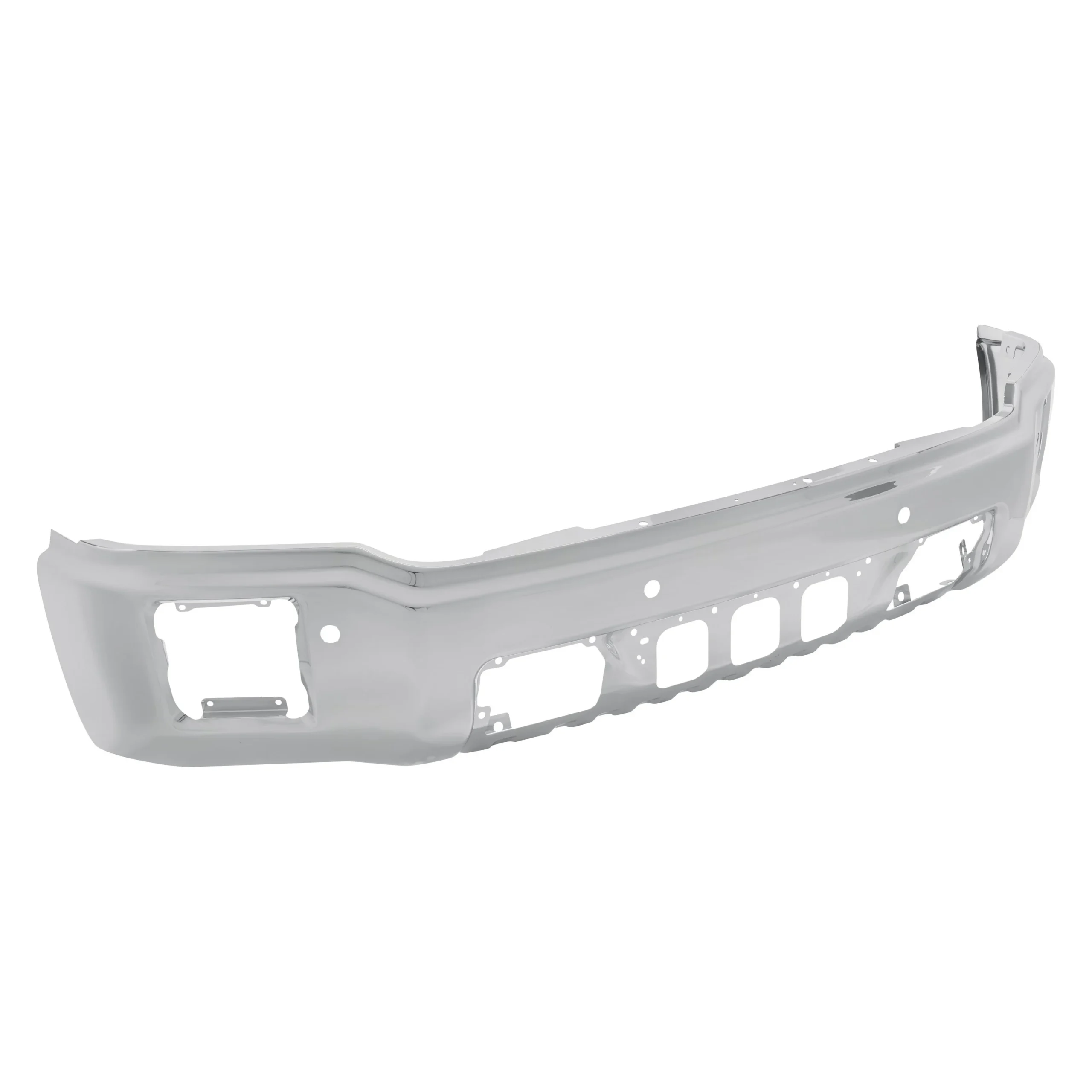 Bumper Face Bar Front w/Park Assist Chrome for GMC Sierra 1500 2014–2015