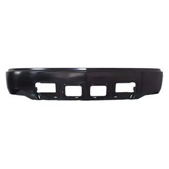 Bumper Face Bar Front w/o Fog Lamps w/o Parking Aid Sensors Black for Chevrolet Silverado 1500 2014–2015
