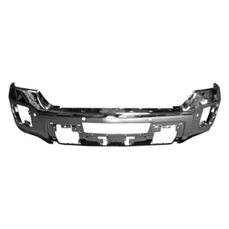 Bumper Face Bar Front w/Parking Aid Sensors Chrome for GMC Sierra 2500 HD Sierra 3500 HD