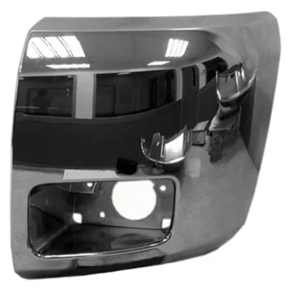 Bumper Extension Front Left Outer w/Fog Lamps Chrome for Chevrolet Silverado 1500 2007–2013