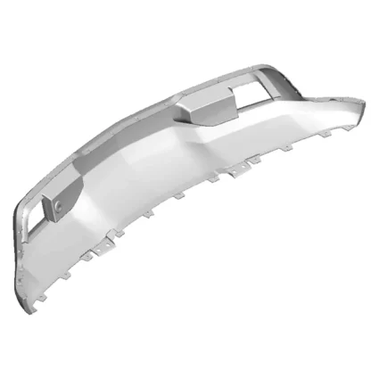 Bumper Cover Front Lower w/o Skid Plate w/o Tow Hooks w/o Enh Towing Black for Chevrolet Silverado 1500 Silverado 1500 LTD
