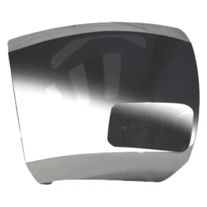 Bumper Cover Front Right w/Fog Lamps Face Bar Cap Chrome for Chevrolet Silverado 2500 HD Silverado 3500 HD