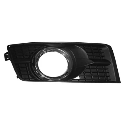 Bumper Insert Front Right Fog Lamp Bezel w/Fog Lamps Chrome for Cadillac SRX 2010–2016