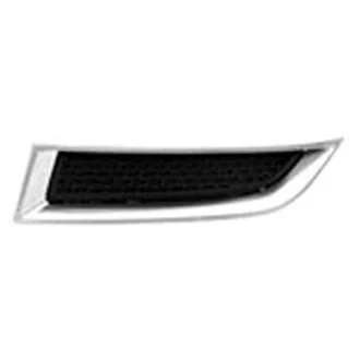 Bumper Insert Front Right Outer Grille Matte-Black w/Chrome Molding for GMC Acadia Acadia Limited