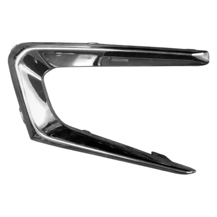 Bumper Insert Front Right Fog Lamp Opening Bezel Chrome for Chevrolet Malibu L LS 2016–2018