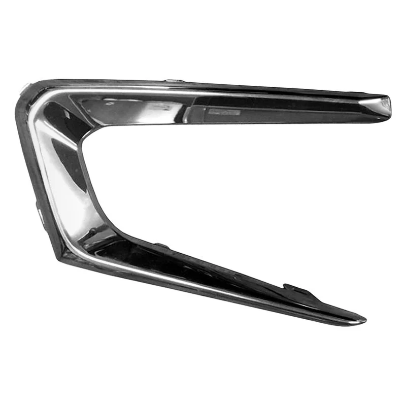 Bumper Insert Front Right Fog Lamp Opening Bezel Chrome for Chevrolet Malibu L LS 2016–2018