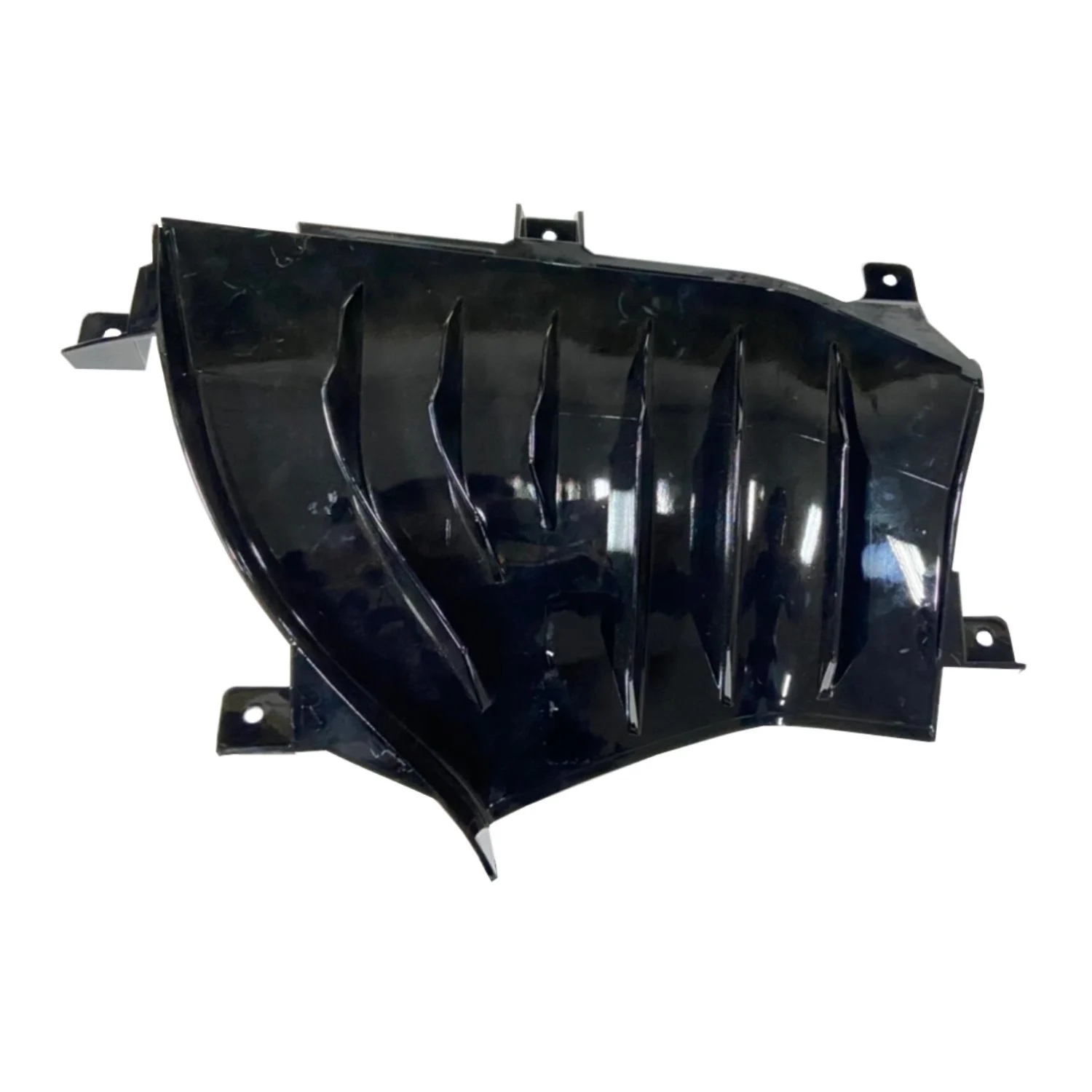 Bumper Cover Support Front Right w/Park Assist Support/Air Duct Black for Chevrolet Suburban Tahoe