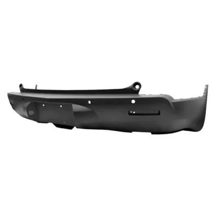 Bumper Cover Rear w/Rear Object Sensor w/Single Exhaust for Chevrolet Traverse 2009–2012