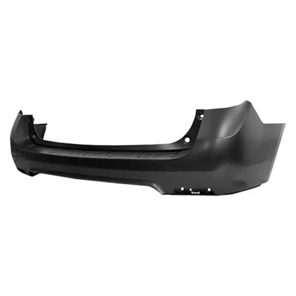 Bumper Cover Rear w/o Blind Spot Module Type 1 w/o Chrome Pkg w/o Object Sensor Primed for Chevrolet Equinox 2010–2017
