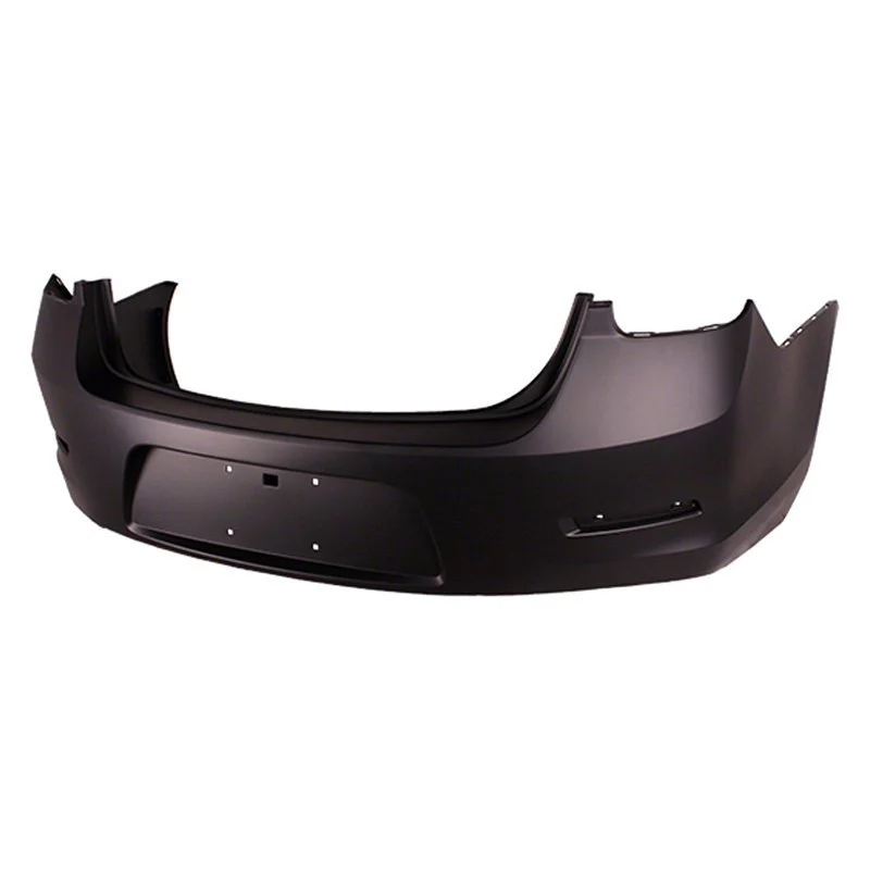 Bumper Cover Rear w/Rear Vision Cam w/o Park Sensors w/o Side Object Sensors Dual Exhaust Primed for Chevrolet Malibu Malibu Limited