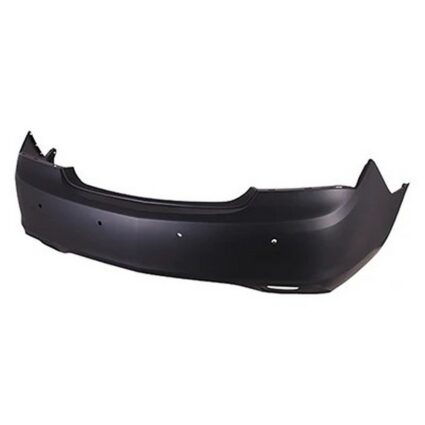 Bumper Cover Rear Dual Exhaust w/Park Assist System w/Side Object Sensor Primed for Buick LaCrosse 2014–2016