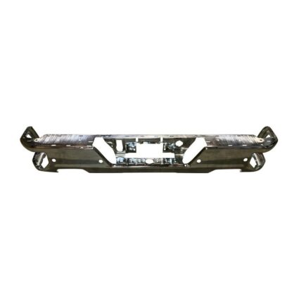 Bumper Face Bar Rear Dual Exhaust w/Blind Spot Module Chrome for Chevrolet Silverado 1500 Silverado 1500 LTD GMC Sierra 1500 Sierra 1500 Limited