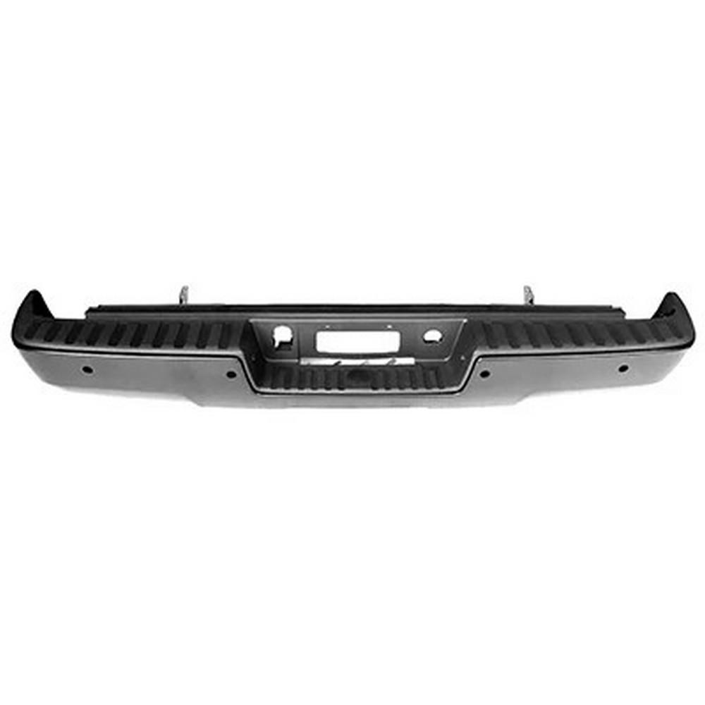 Bumper Assembly Rear w/o Corner Step w/o Sensors w/o Sensor Harness for Chevrolet Silverado 1500 GMC Sierra 1500