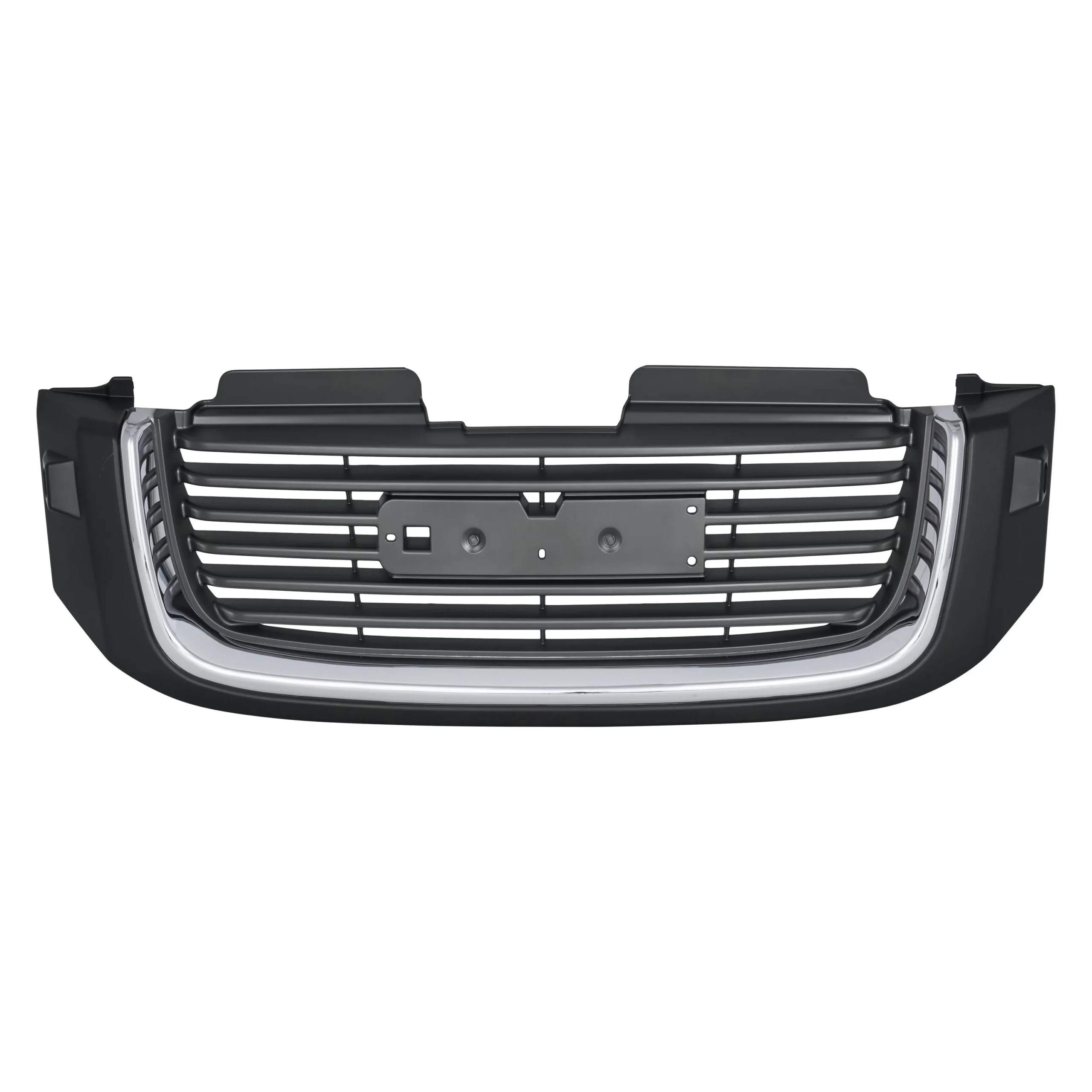 Grille Assembly w/Washer Nozzle Holes Chrome w/RPO 41U for GMC Envoy SLT 2002–2005