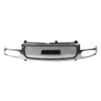 Grille Assembly Chrome & Silver for GMC Yukon Yukon XL 1500