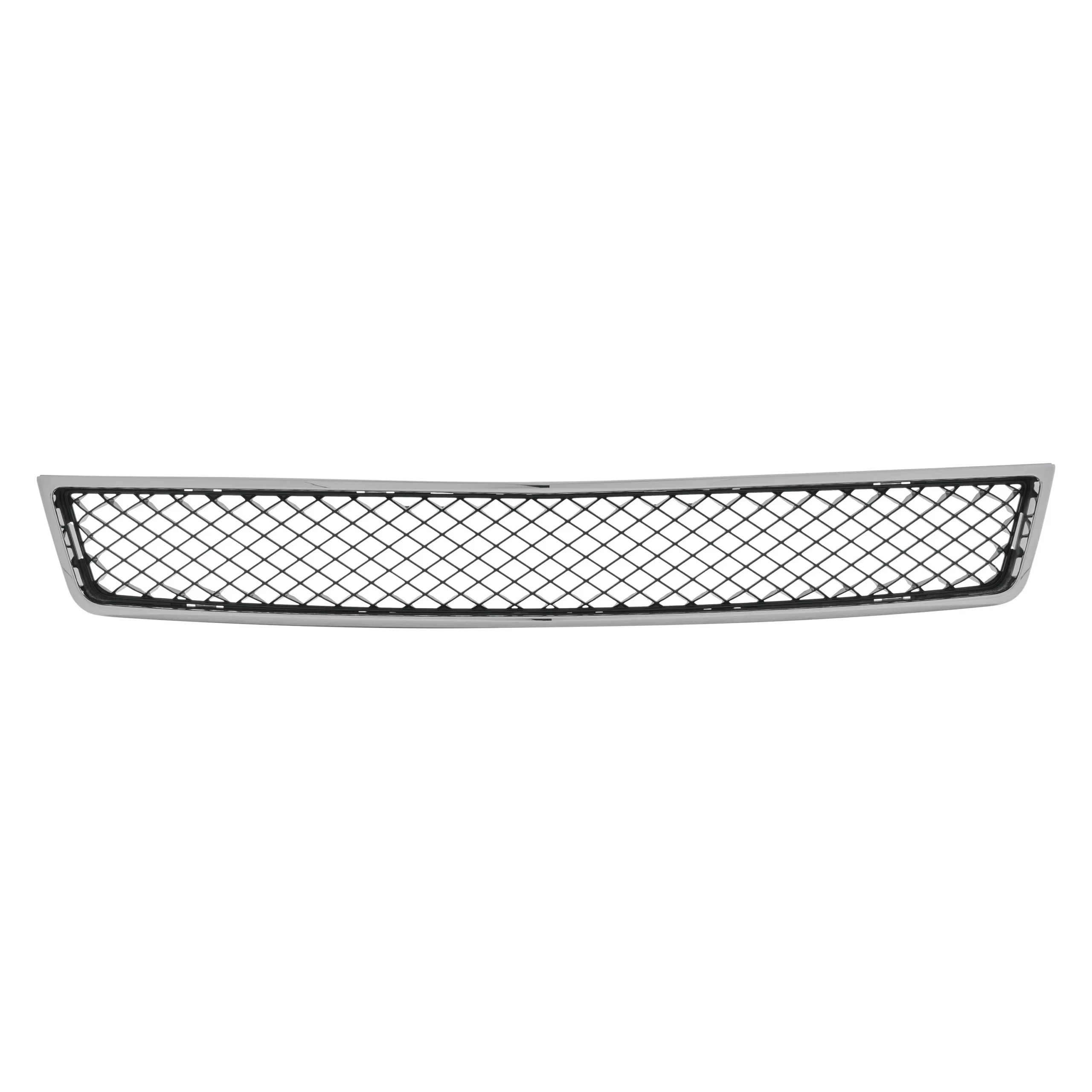 Grille Assembly Lower w/o Off Road Pkg Chrome w/Black Mesh for Chevrolet Avalanche Suburban 1500 Suburban 2500 Tahoe