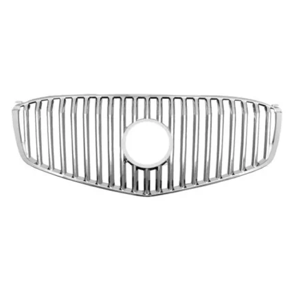 Grille Assembly w/o Mouldings w/o Emblem Bright Chrome for Buick Lucerne 2008–2010