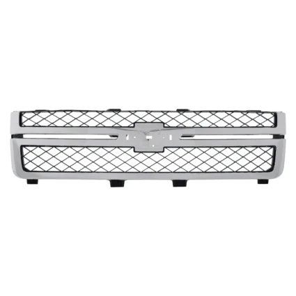 Grille Assembly Chrome w/o Z71 Pkg for Chevrolet Silverado 2500 HD Silverado 3500 HD