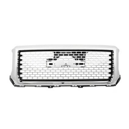 Grille Assembly Dark Gray w/Chrome Moulding for GMC Sierra 1500 Denali 2014–2015