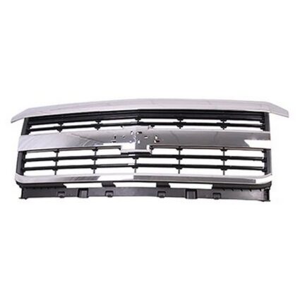 Grille Assembly w/o Premium Pkg w/Z71 Pkg Matte Finish for Chevrolet Silverado 2500 HD LTZ 2015–2017