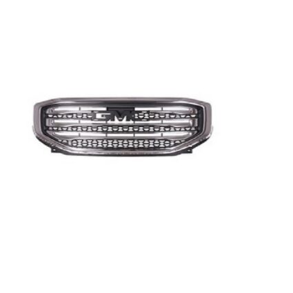 Grille Assembly w/Chrome Surround w/o All Terrain Pkg for GMC Acadia SLT SLE 2017–2019