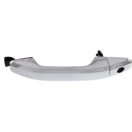 Exterior Door Handle Front Left w/Key Hole w/Cover Chrome for Chevrolet Silverado 1500 Silverado 1500 LD GMC Sierra 1500 Sierra 1500 Limited
