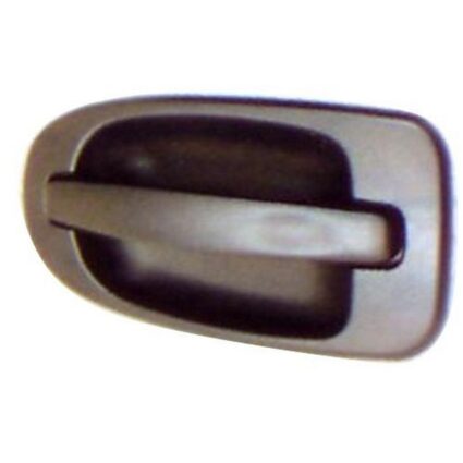 Exterior Door Handle Front Right Black w/Stipple Finish for Chevrolet Venture 2004–2005